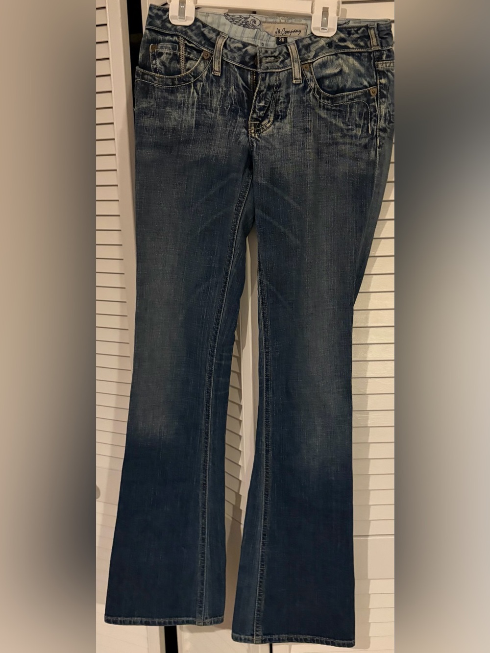 J & Company Women’s Dark Blue Bootcut Jeans - Size 26